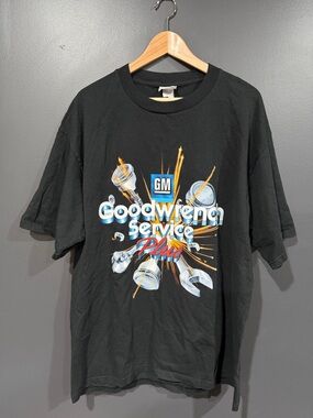 Chase Authentics Black GM Goodwrench Service Plus Graphic Tee